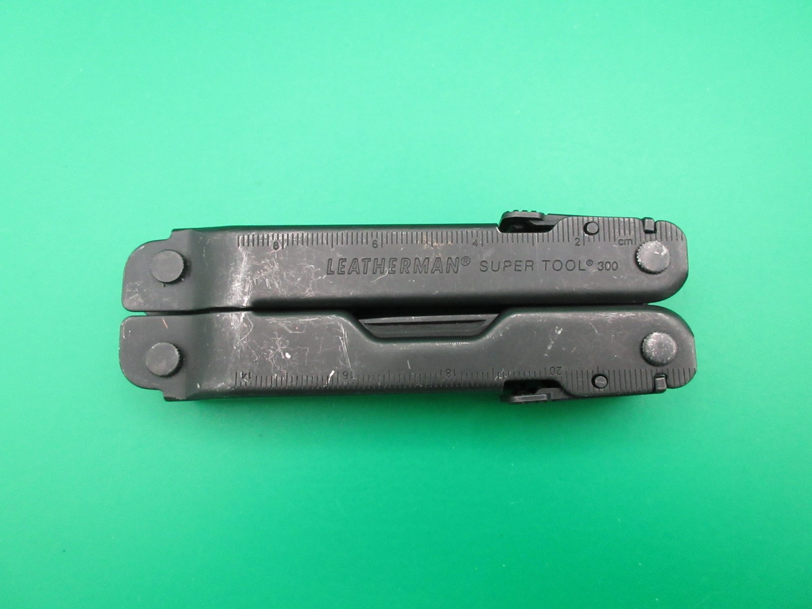 Leatherman Super Tool 300 Black Oxide Multi Tool Folding Knife USA #14A