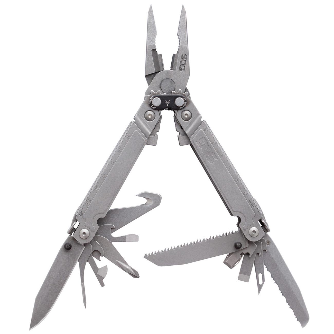 SOG PowerAccess Assist 21-in-1 Multi-Tool Stonewash Finish PA3001CP with Shea…