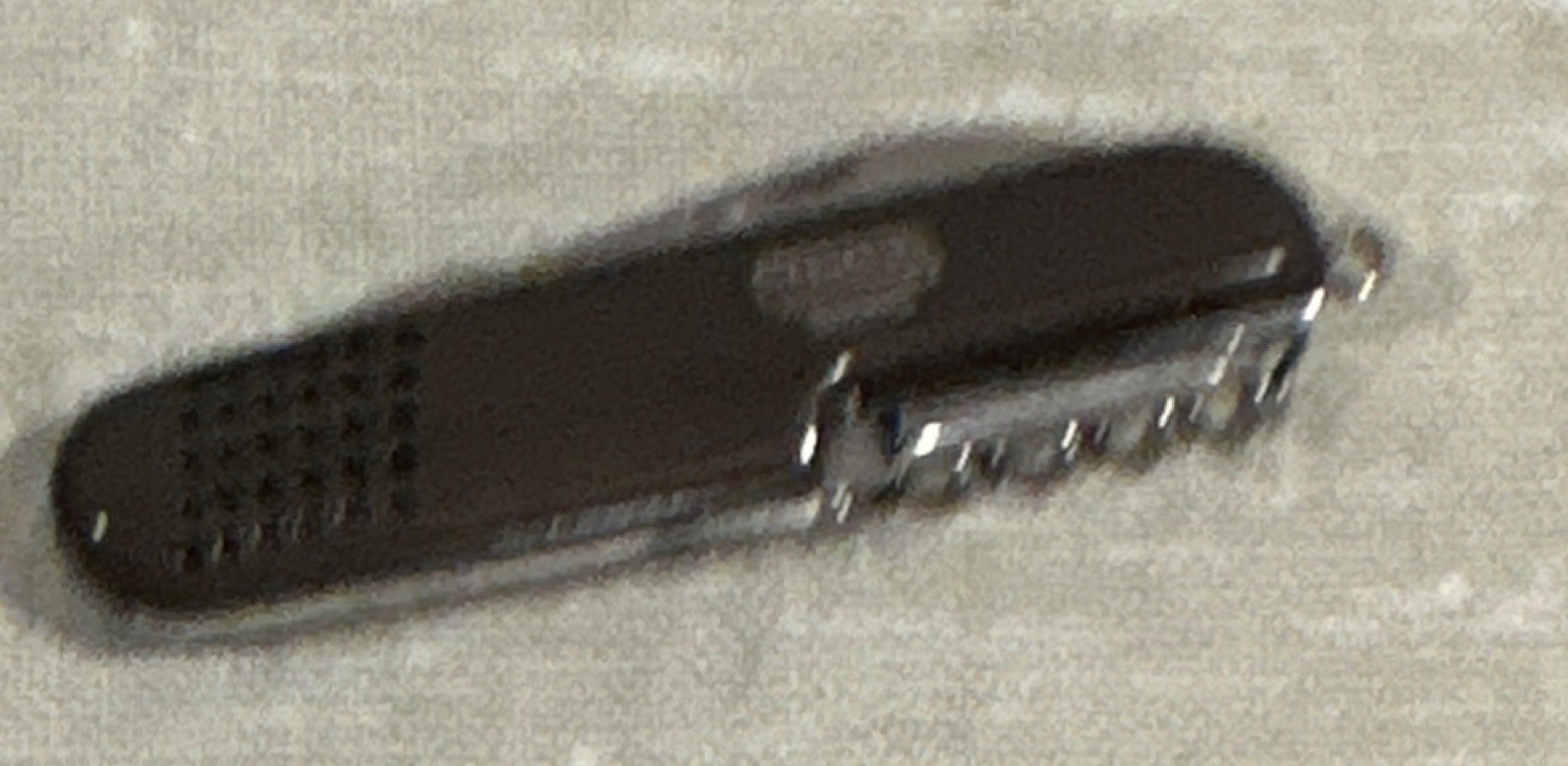 Silver Multi-Tool Stainless Steel Knife, Bottle Opener, Cork Screw, Can Opener