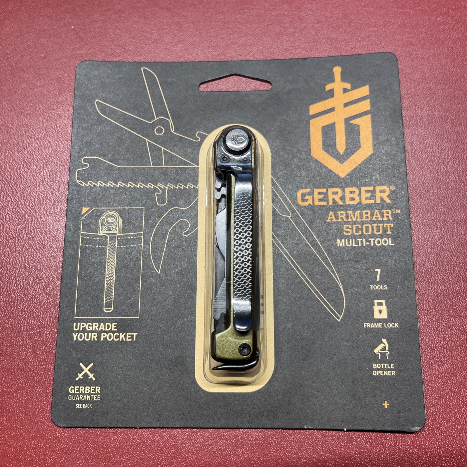 Gerber Armbar Scout Multi-Tool Color: Dark Green