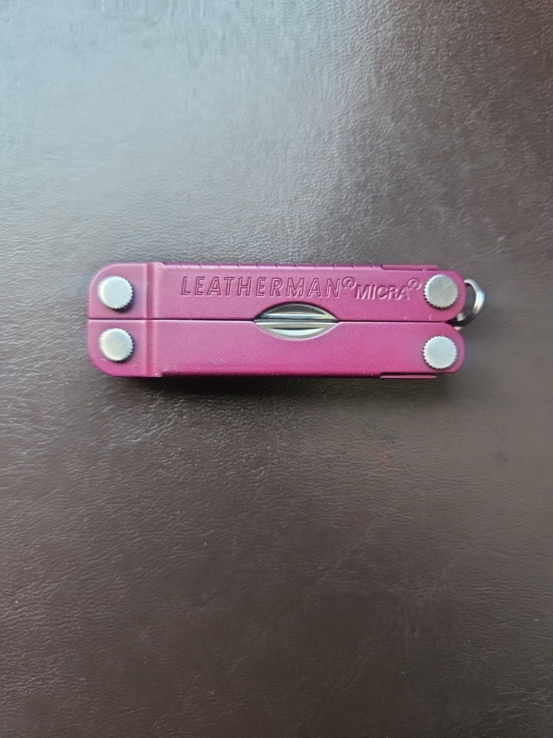 Leatherman Micra 10-in-1 Multi-Tool Keychain Carry Blue Stainless Original