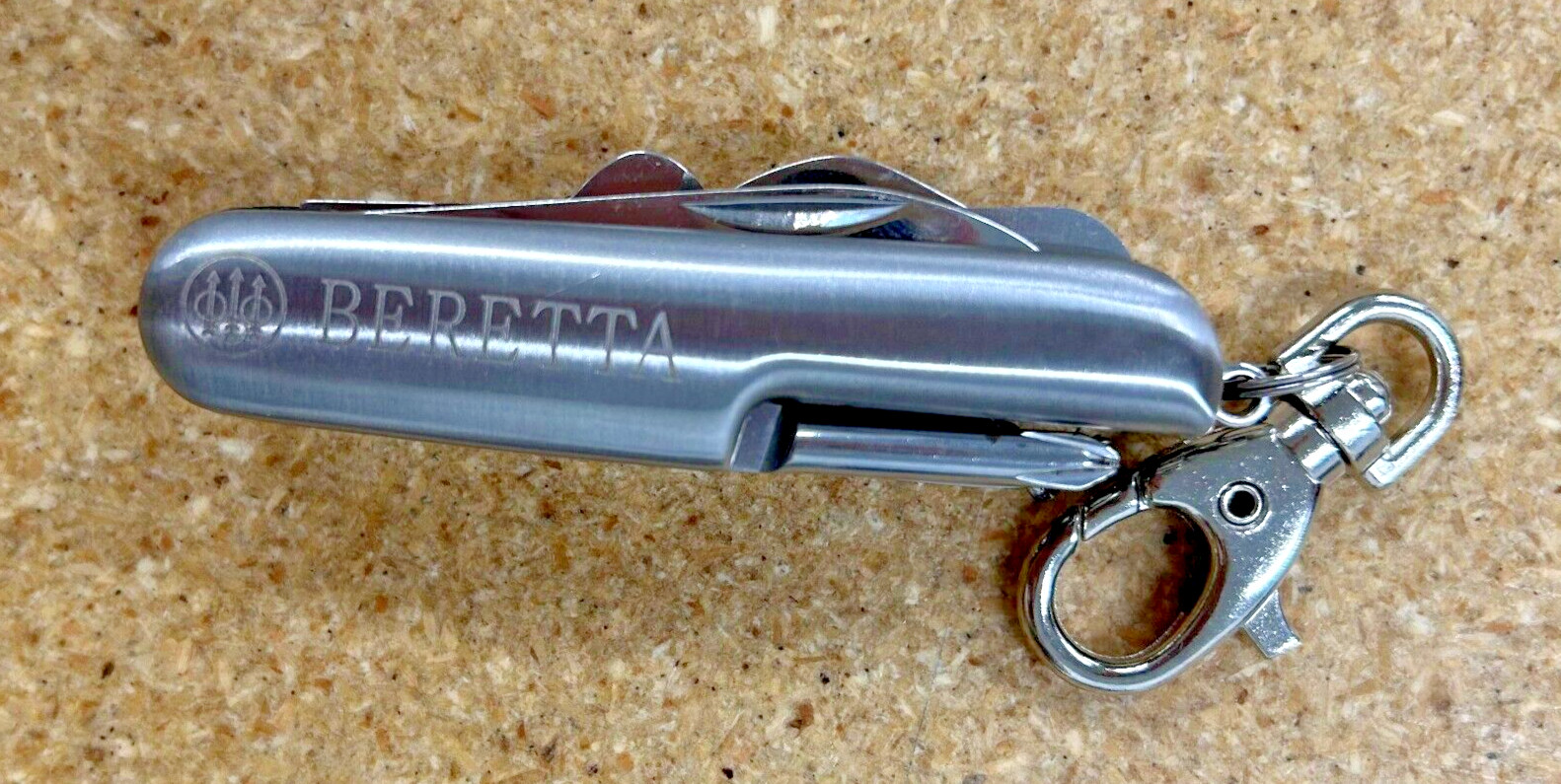 Beretta Multi-Tool New Pocket Tool with LED JK81OAO2 W/Belt Sheath