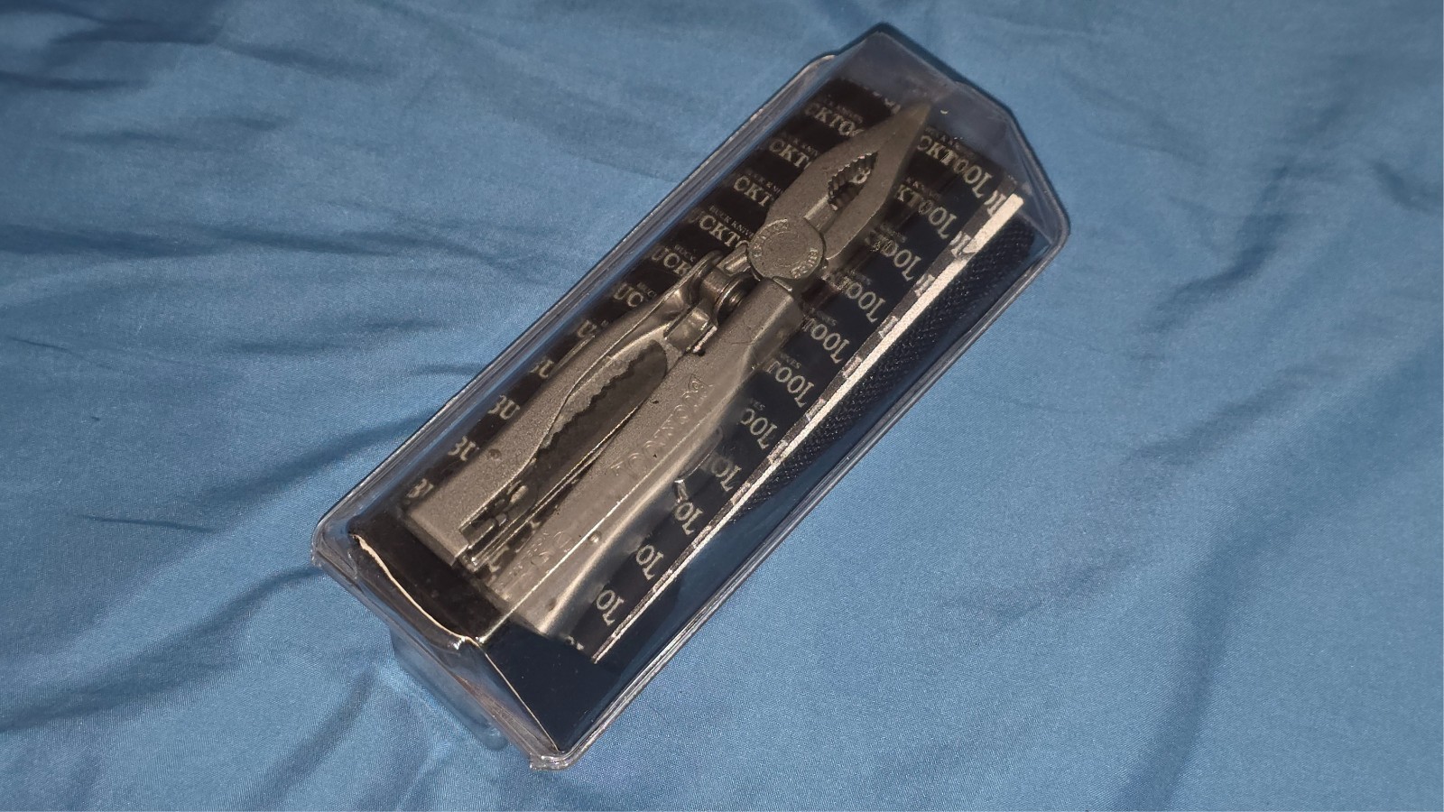 New in BOX! Buck Knives Bucktool USA Model 360 Multi-Tool With nylon sheath
