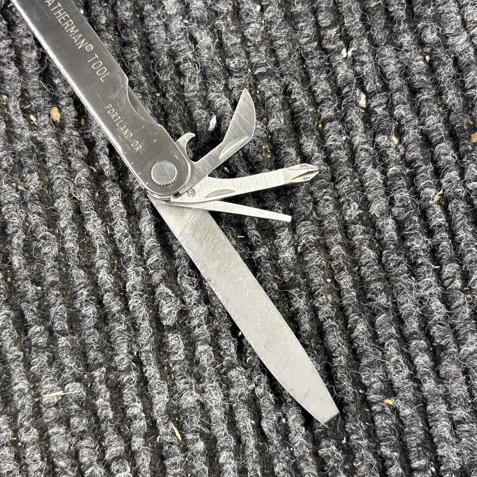 Original Leatherman Tool US REG TM Multi-Tools Portland OR Vintage (095)