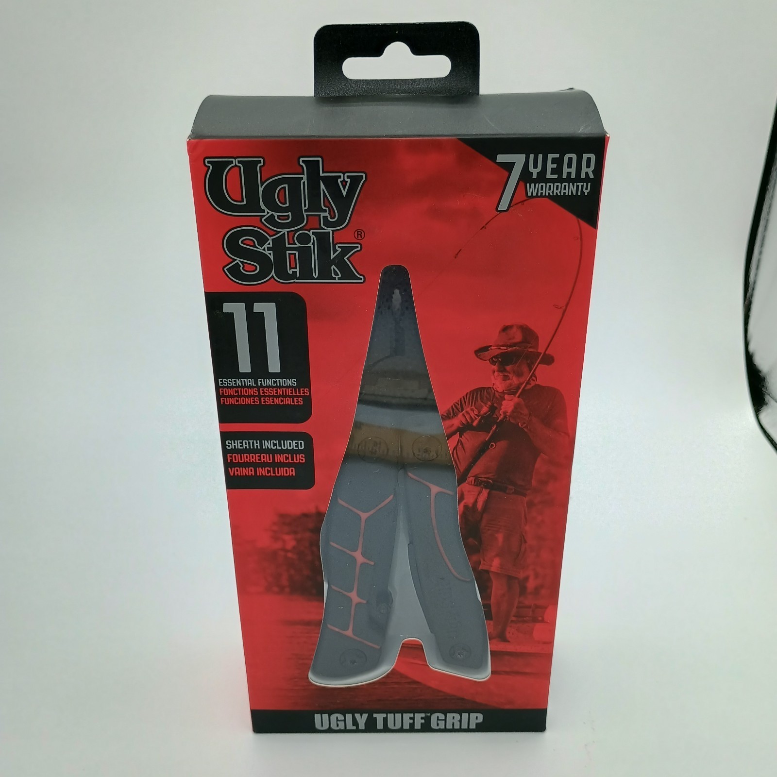 Ugly Stik Ugly Tuff Grip Multi-tool Knife for Fishing – Fishing Tool for Anglers
