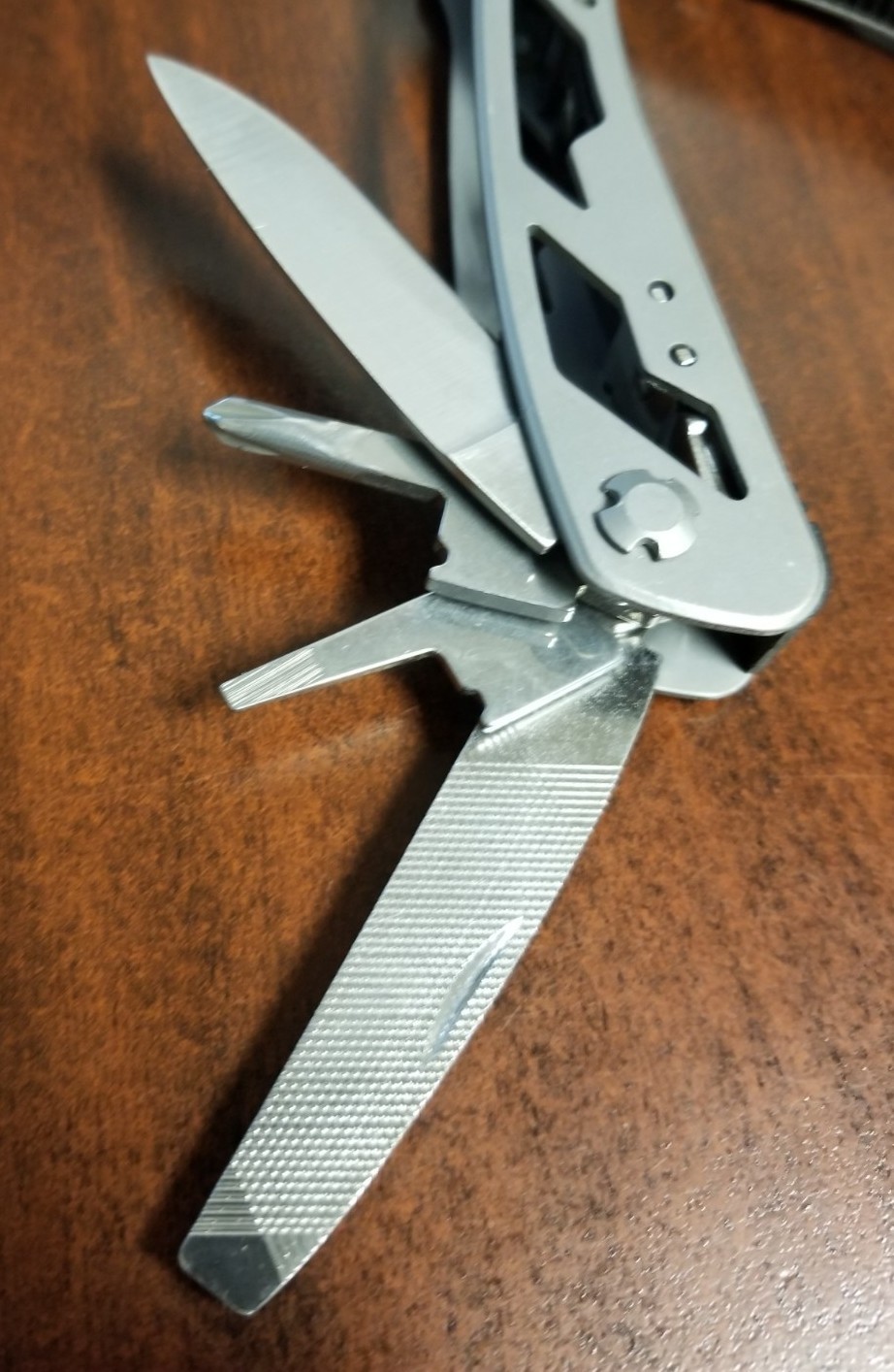 STANLEY 12-in-1 Multi-Tool with Belt Loop Pouch Stainless Steel