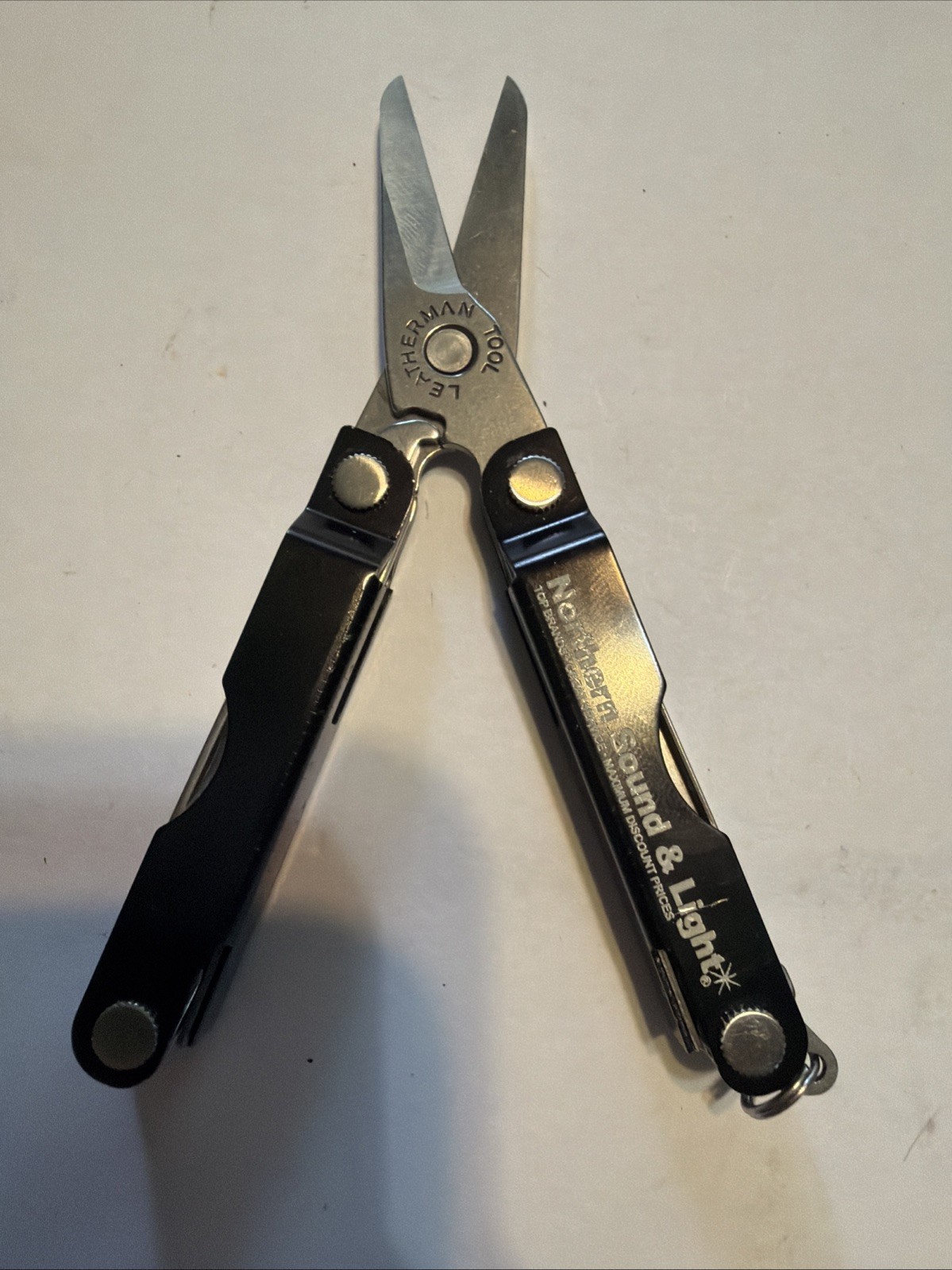 Leatherman Micra Multi-Tool Stainless Steel Blade Knife, Scissors, Key Ring