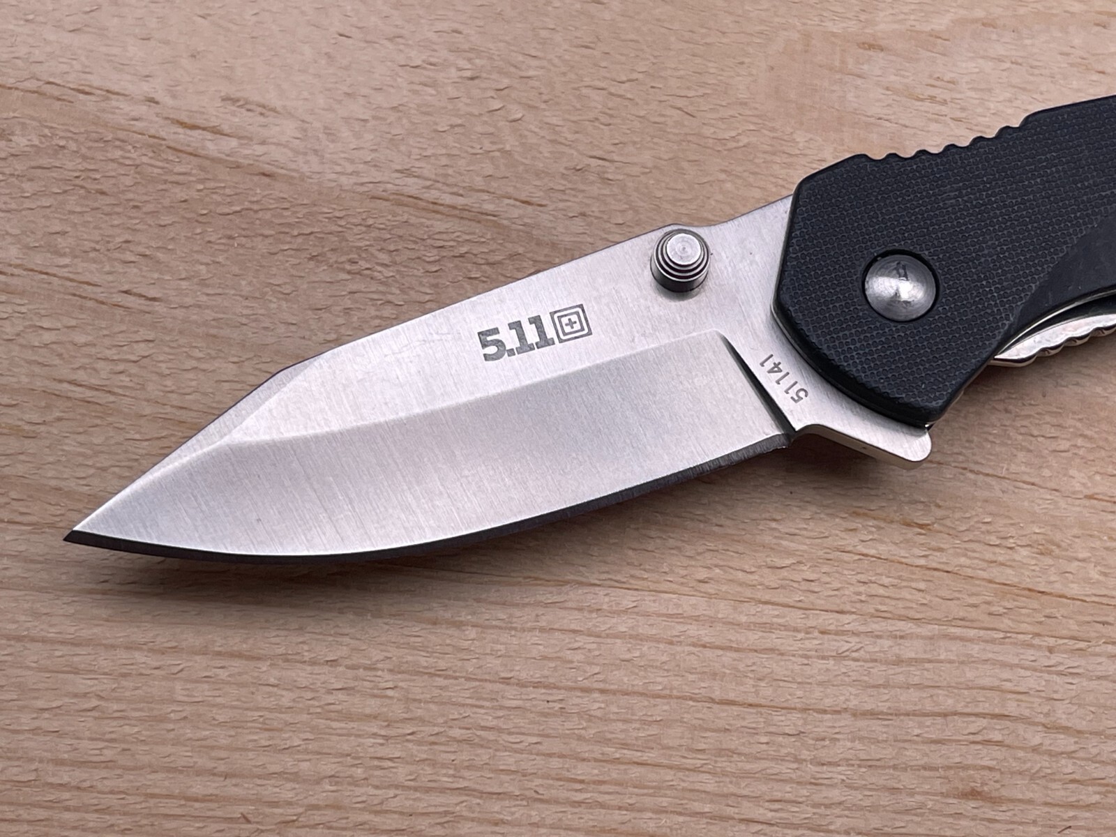 5.11 Tactical Folding Pocket Knife 51141 – Black/Silver Handle 03/20