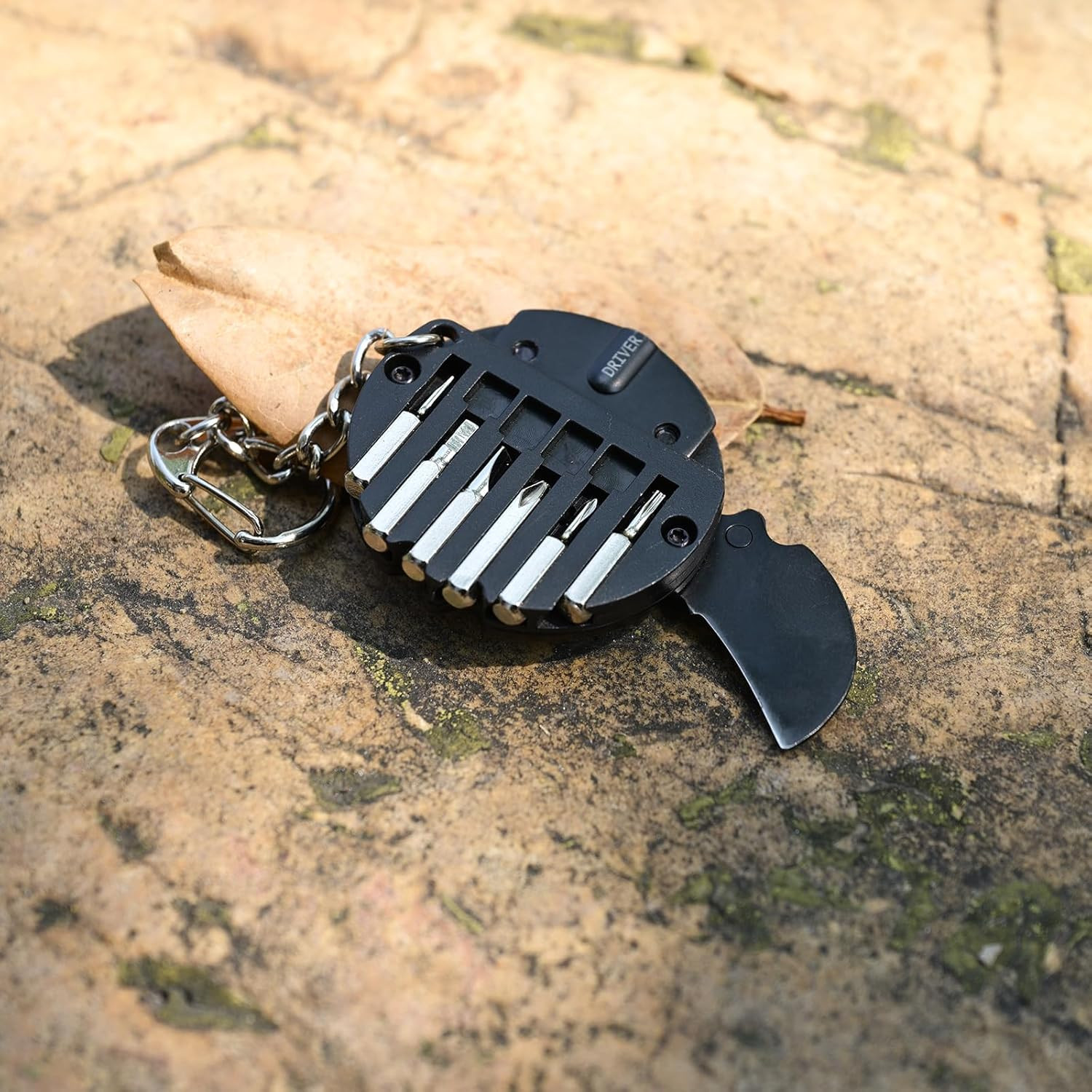 7-In-1 Mini Outdoor Folding Multifunctional Tool – Small EDC Multitool with Scre