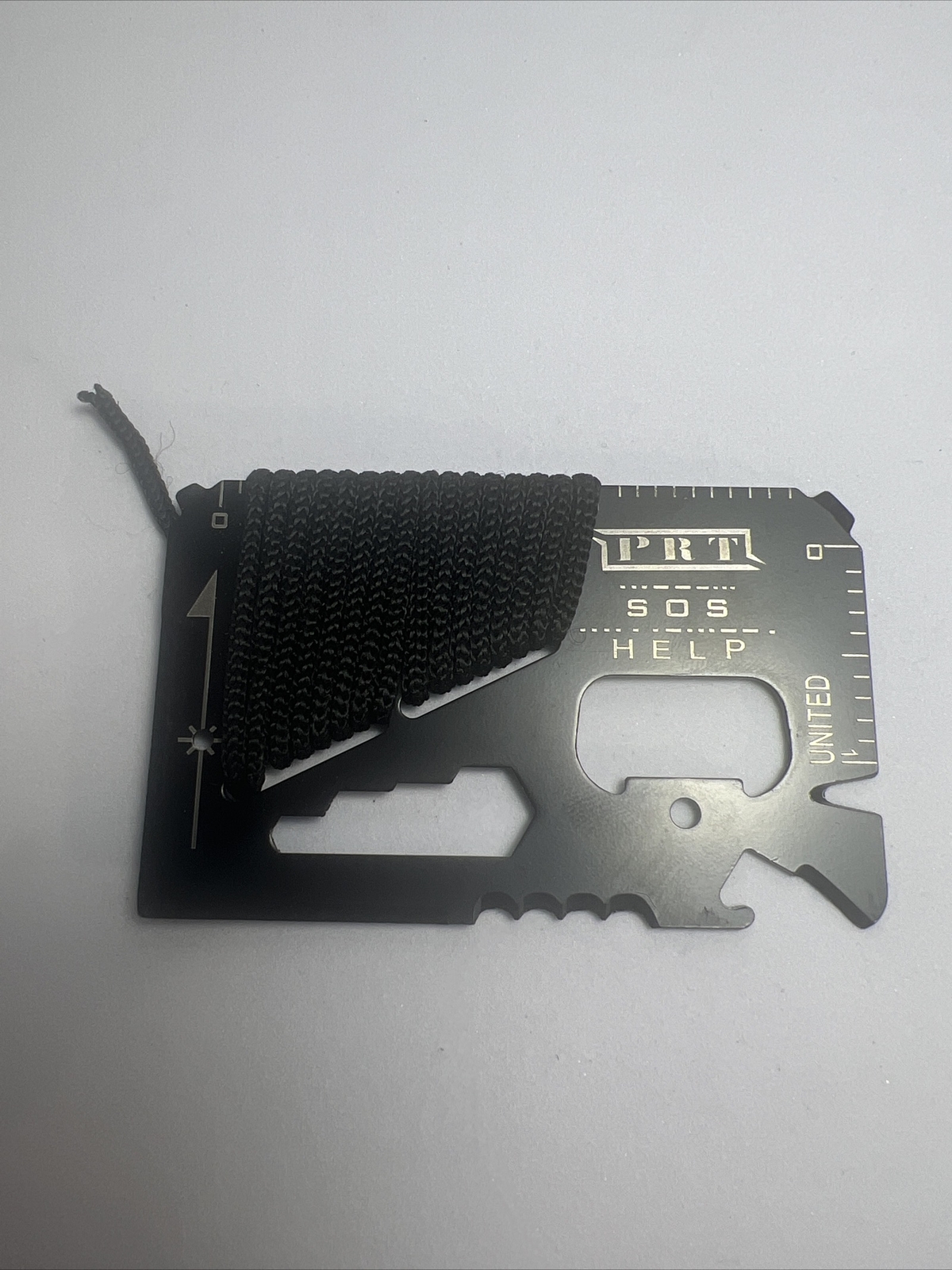 Multi Tool Credit Card PRT 14 in 1 Credit Card Multi Metal Tool SOS HELP Camping