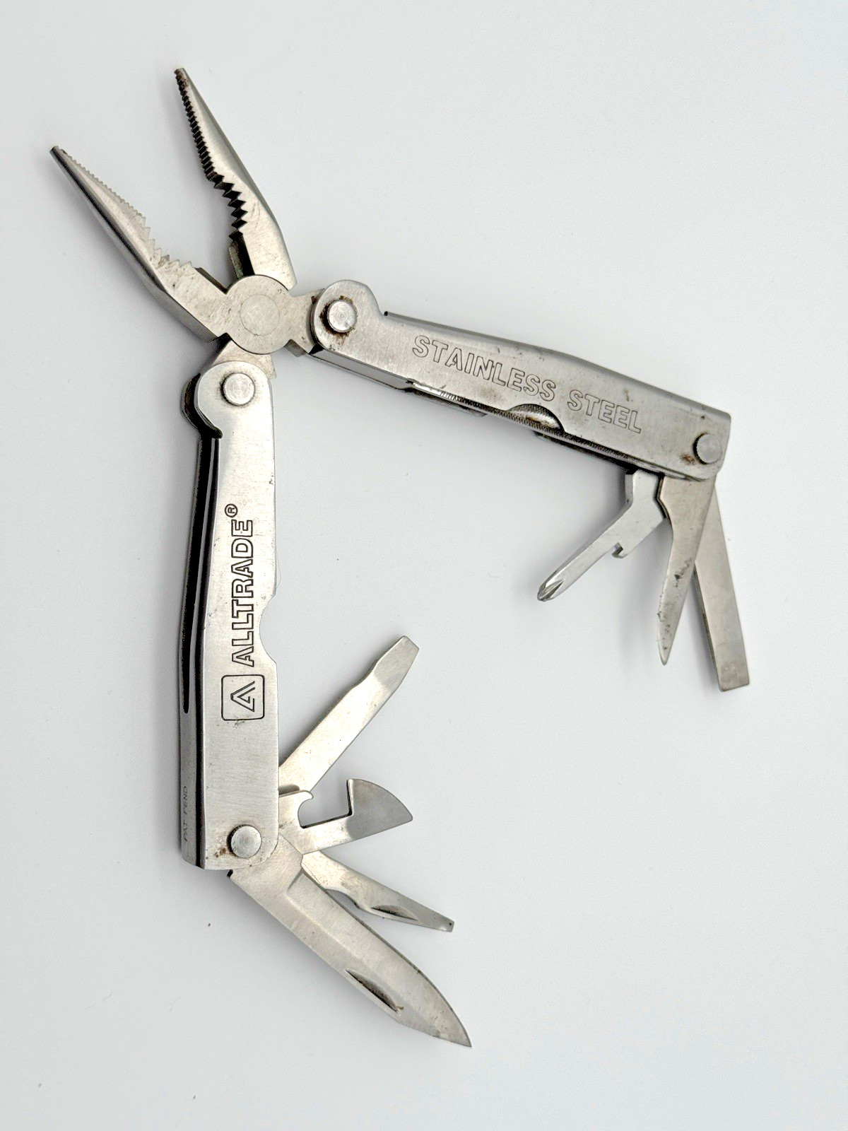 ALLTRADE 9in1 STAINLESS STEEL DELUXE MULTI-FUCTION TOOL