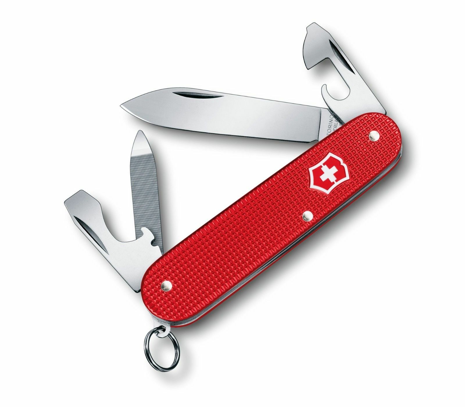 Swiss Army Knife, L.E. Berry Red Cadet Alox Victorinox 0.2601.L18 New In Box