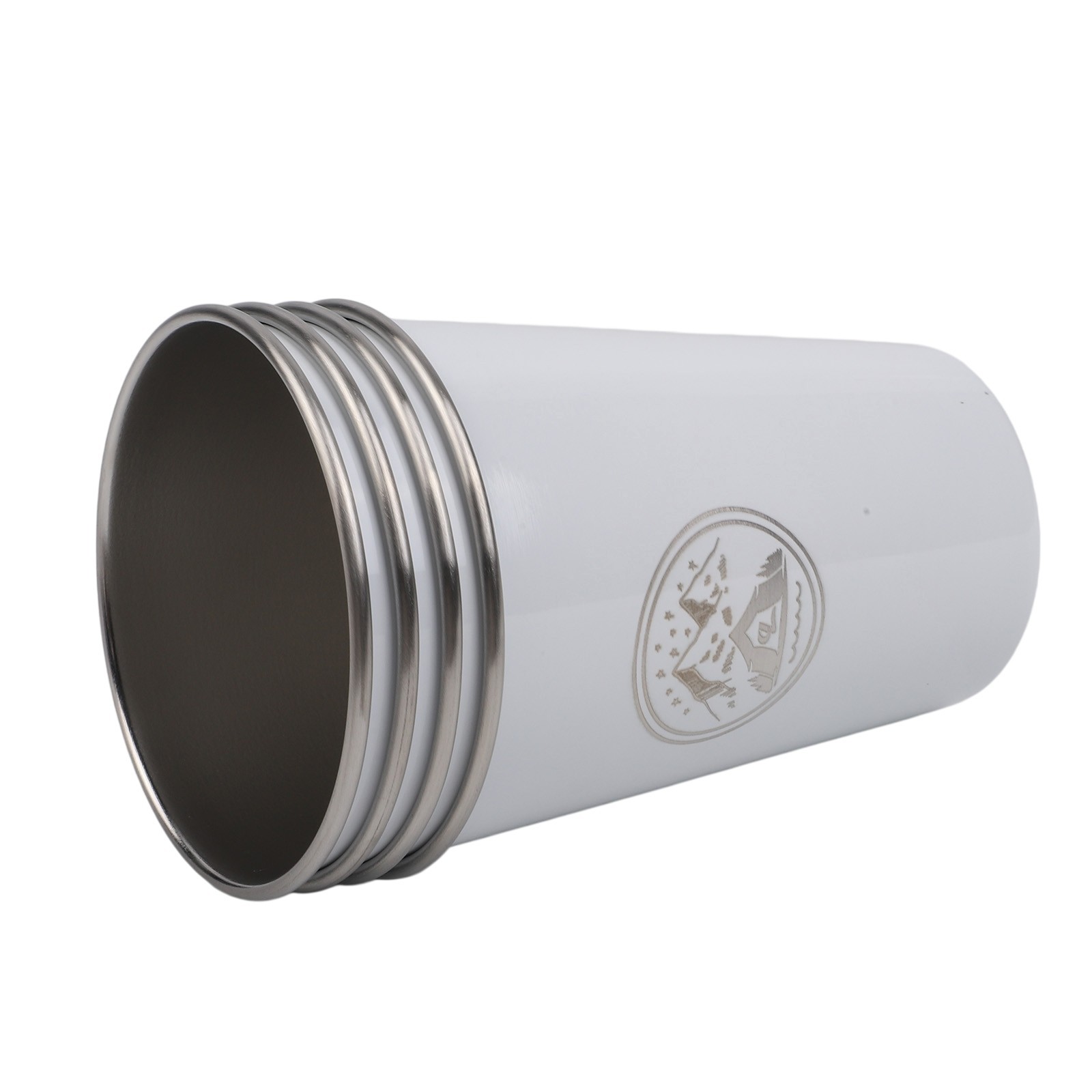 Campsite Essential 304 Stainless Steel Cups with Colorful Adventure Themes