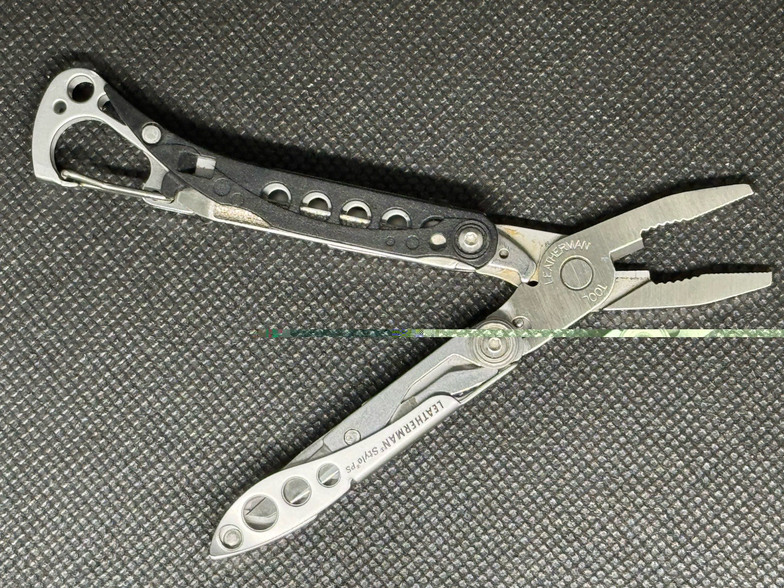 Leatherman “Style PS” Stainless Steel Multi Tool Black Excellent Discontinued!
