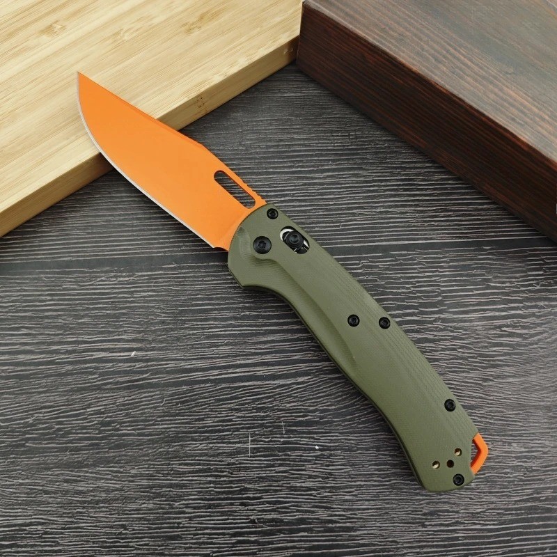 G10 Folding Camping Knife Ambidextrous Multi-Purpose BBQ Tool