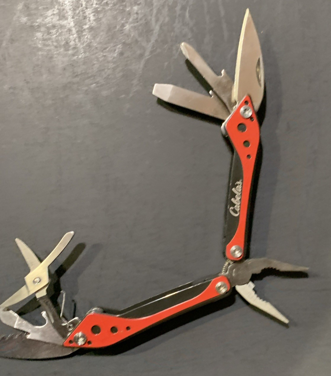 CABELA’S Multi Tool Stainless Red Lot Of 3 NEW