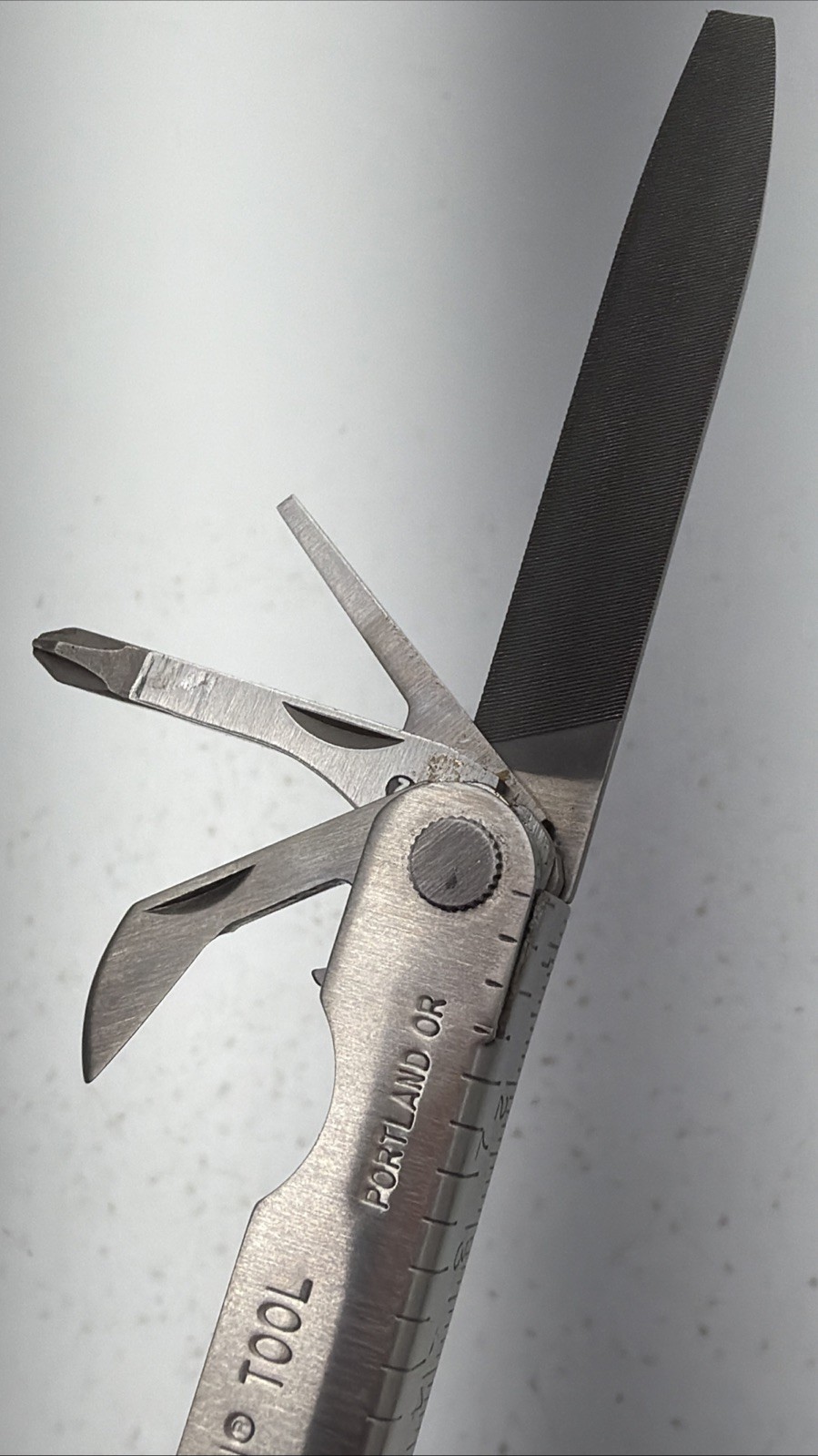 Vintage LEATHERMAN MULTI TOOL With Leather Sheath Holder Portland Oregon USA