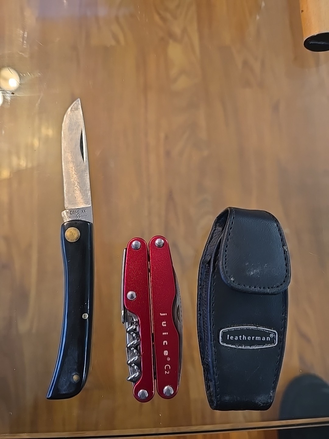 Leatherman Juice C2 Multi-Tool Multi-Plier Red And Case XX Sod Buster Folder