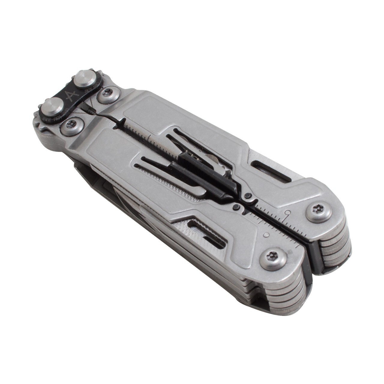 SOG Powerpint Silver Needlenose Pliers Scissors Knife MultiTool Pliers PP1001-CP