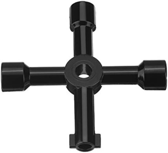 Portable and Compact 4-Way Sillcock Key – Ideal for Home and Professional Use