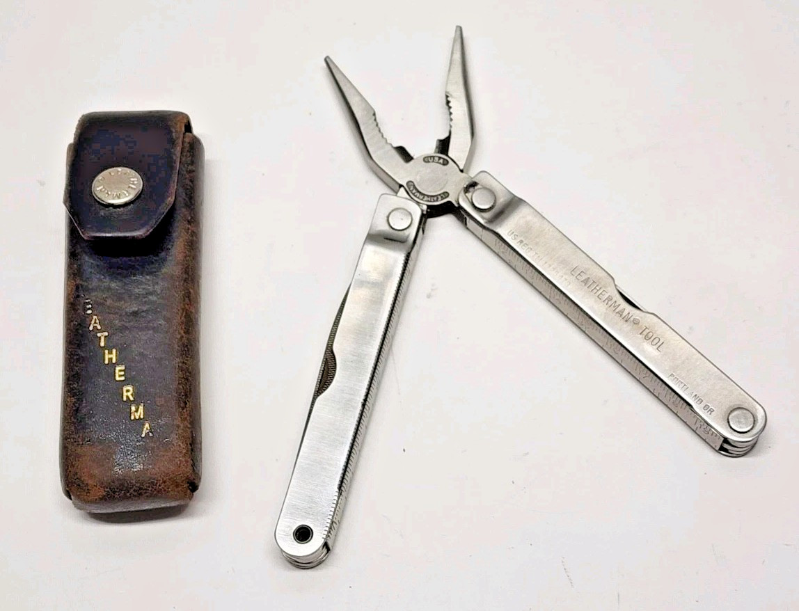 Leatherman USA Multi Tool Portland OR With Leather Sheath
