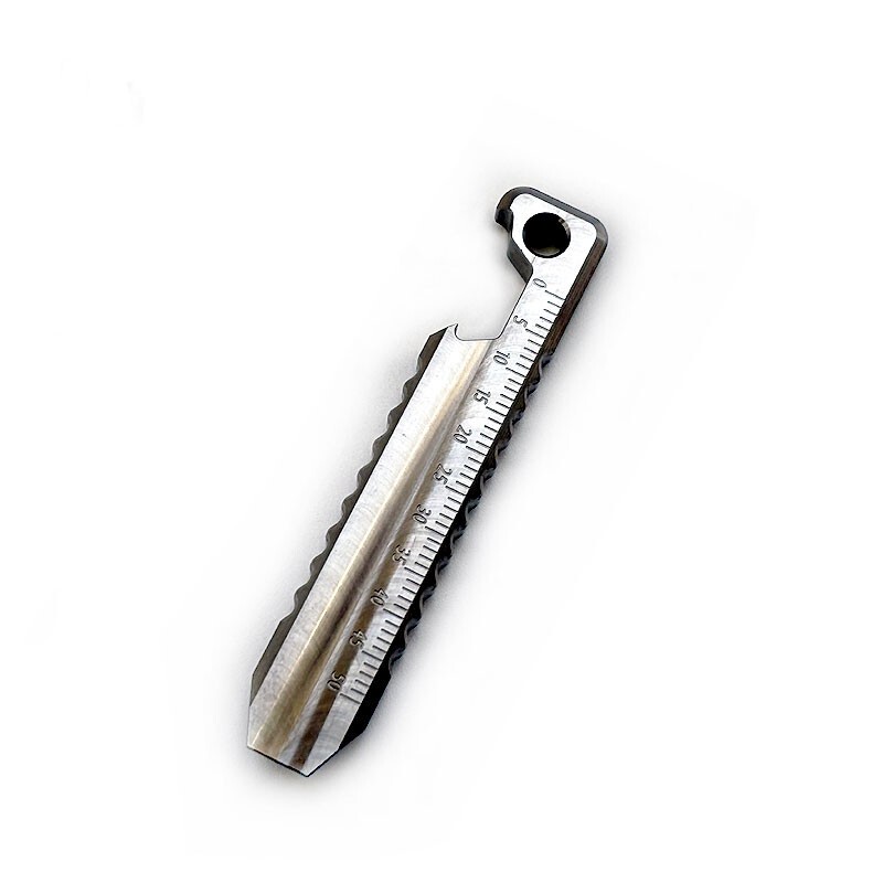 TITANER Titanium Pry Bar Crowbar Multi Tools Ruler Bottle Opener Outdoor EDC