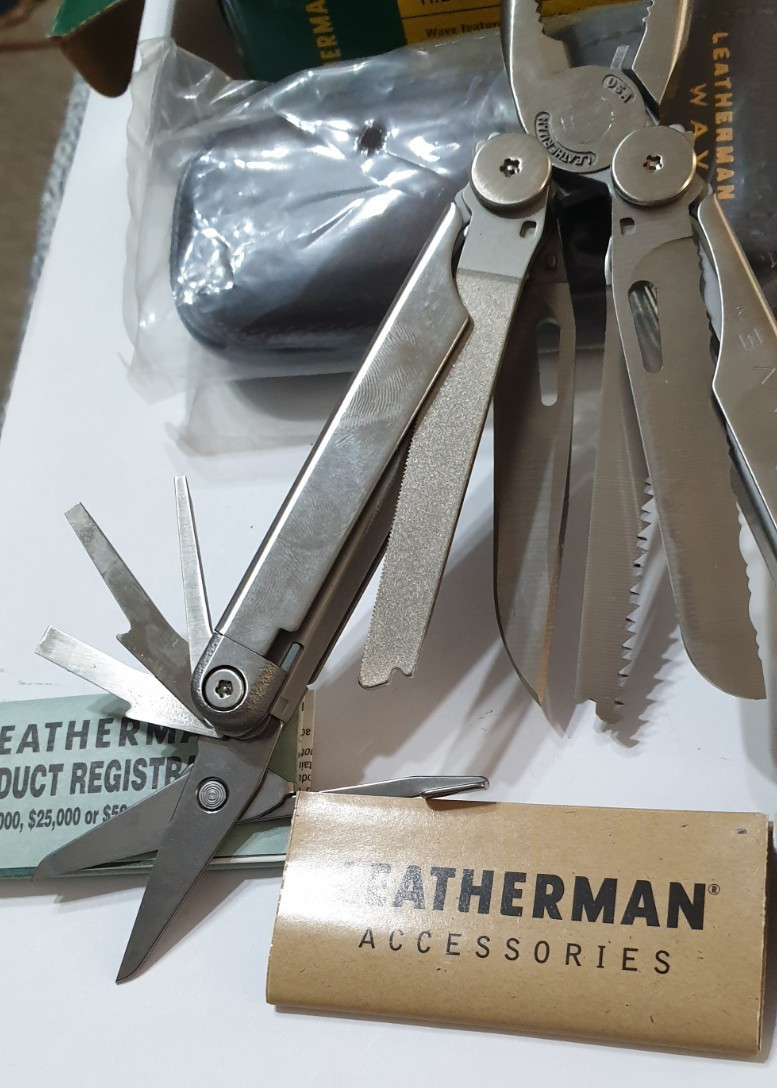 🔥🔥🔥 Leatherman Hybrid Multi Tool Pruner Shears Very Rare Retired New in Box