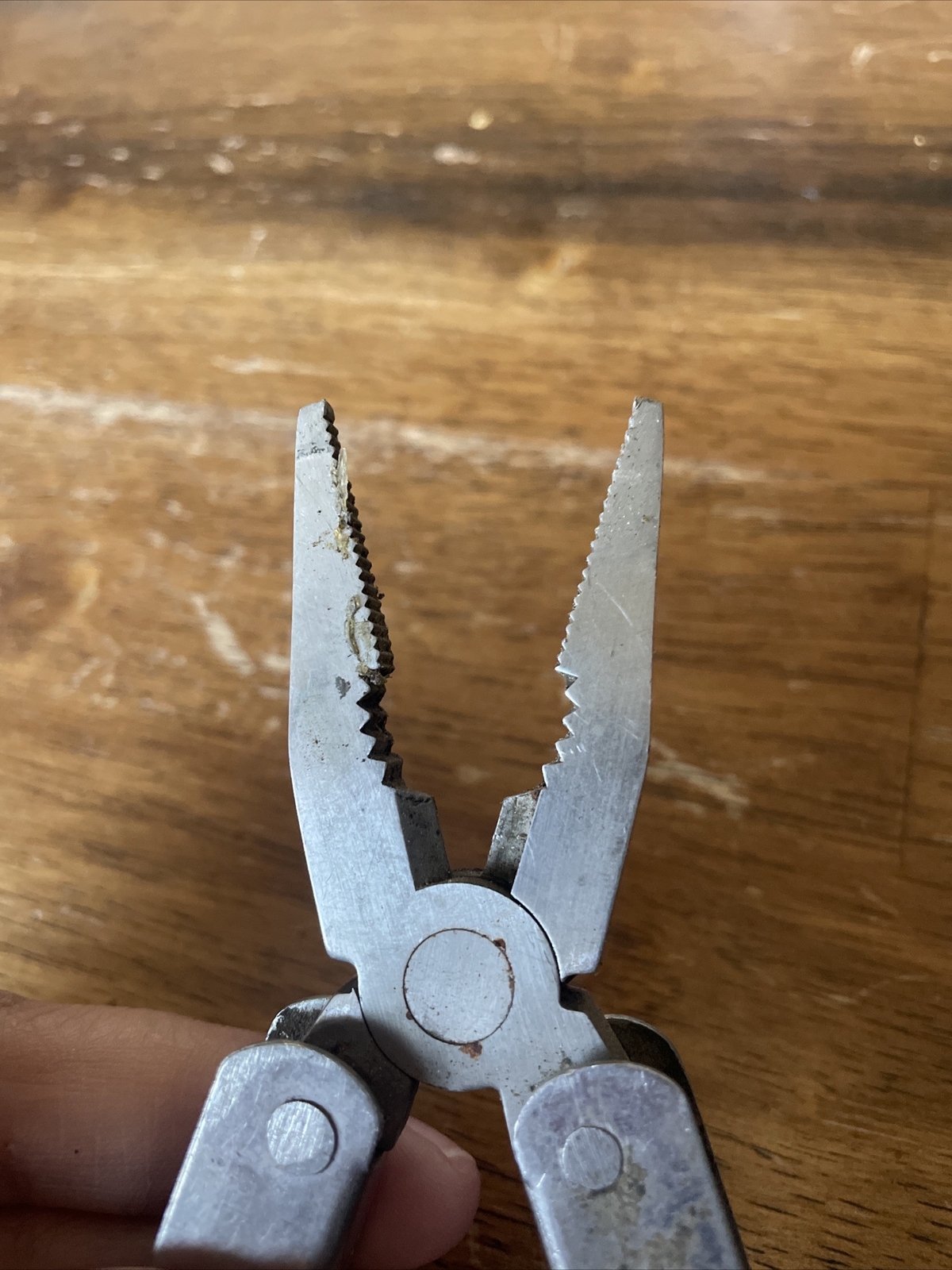 Vintage Stainless Steel Leatherman Dupe Multi-Tool, No Sheath – Silver