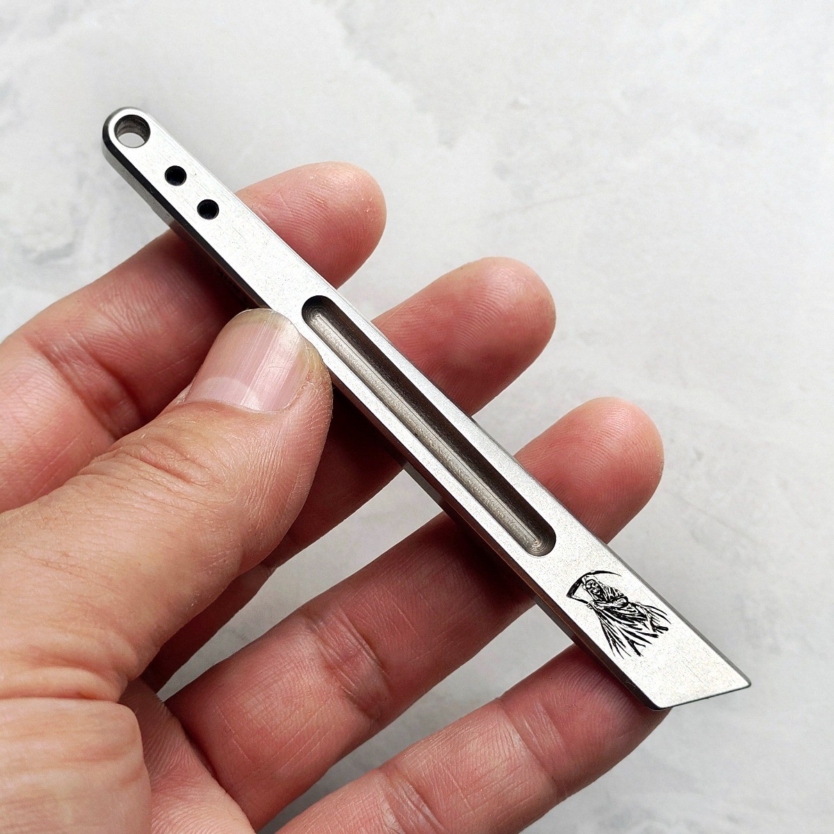 High Hardness 60 EDC Crowbar Multi Tool Outdoor Utility N690 Steel
