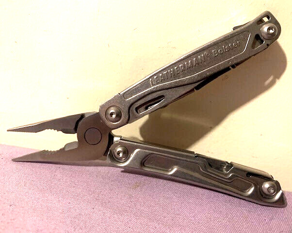 Leatherman Bolster Stainless Steel Multi-Tool With Pliers & Other Tools – Great
