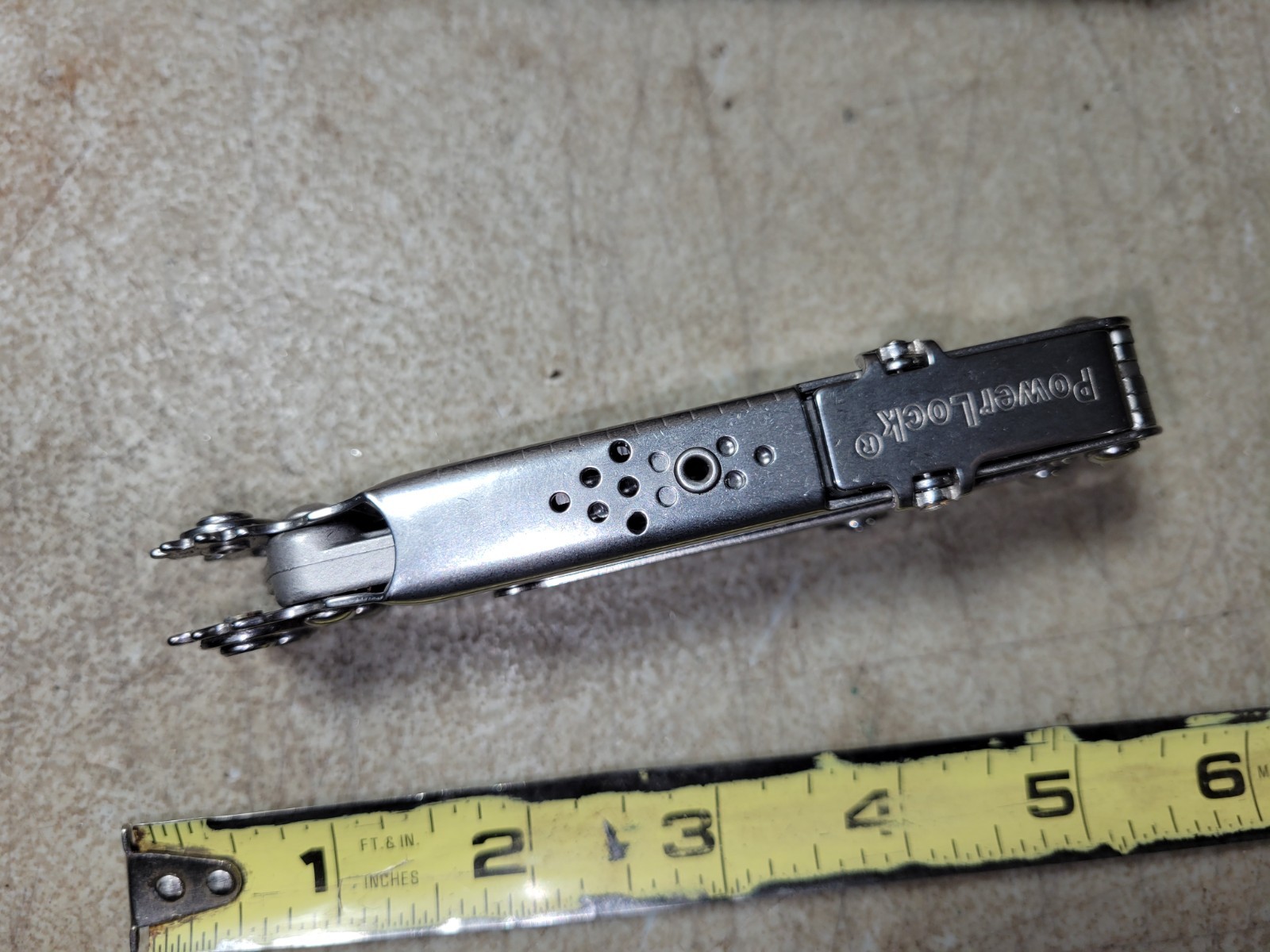 Fine SOG Power Lock Multi-Tool Stainless Steel Serrated Knife Opener