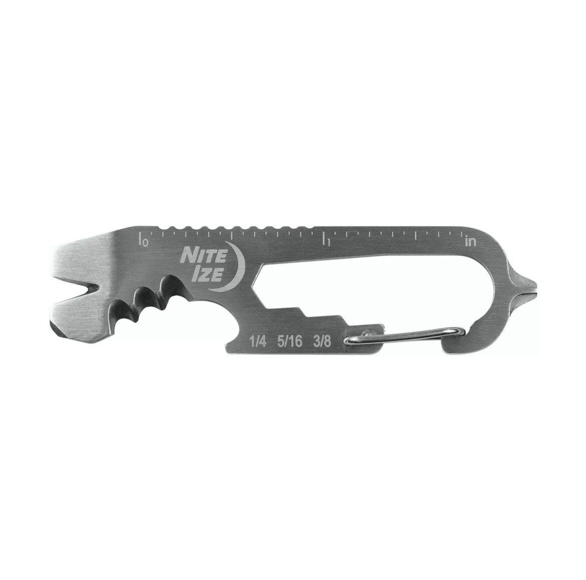 Nite Ize DoohicKey Keychain Mini Purpose Multi Tool Stainless Steel 2-Pack
