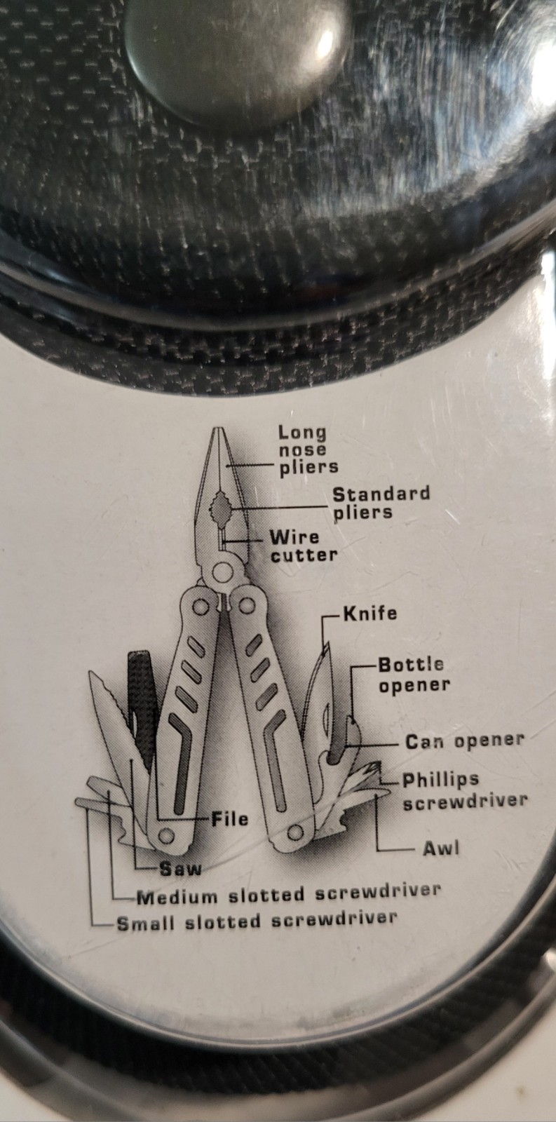 2 Pc Ozark Trail Multi Tool 12 In 1 And Key Chain Multi Tool Both New