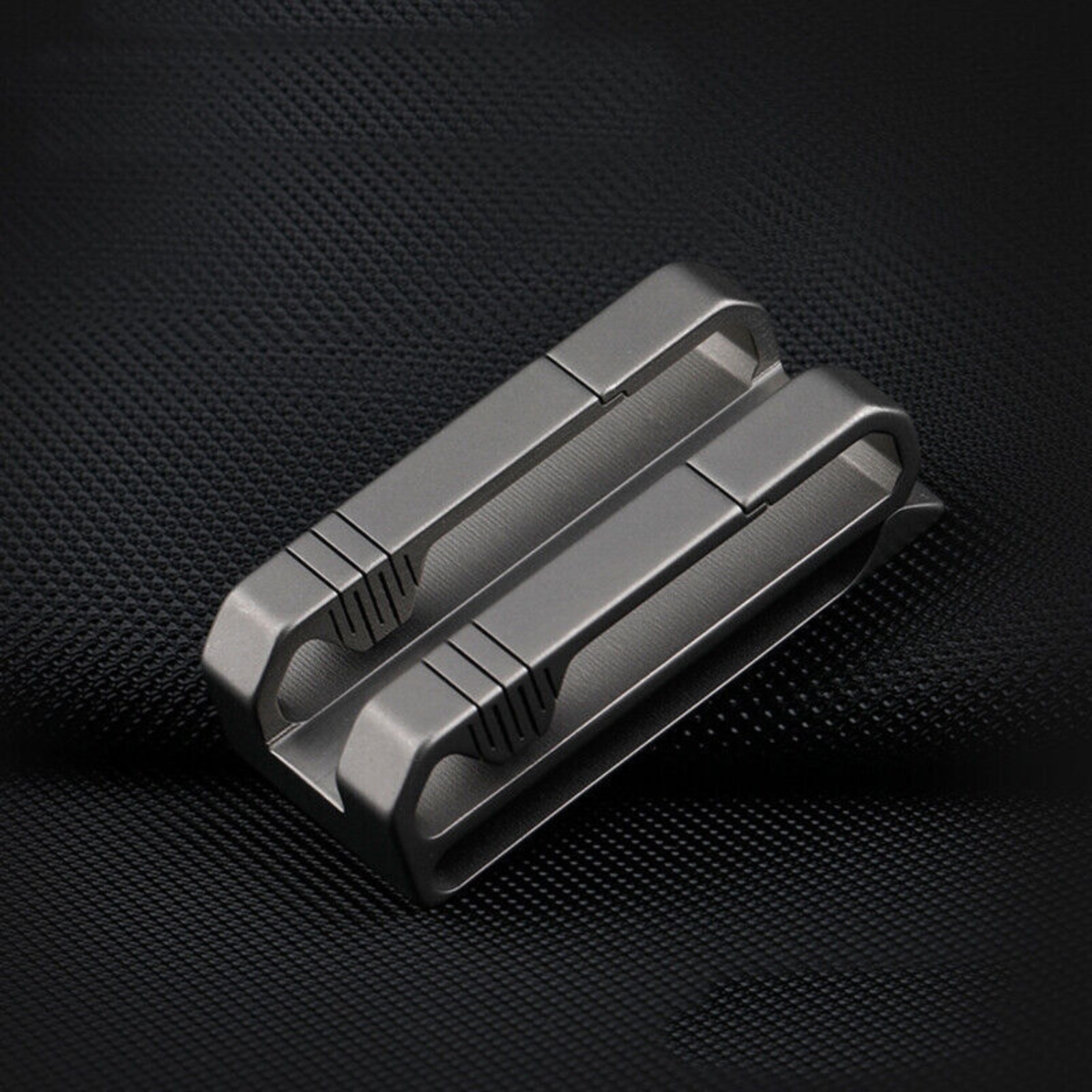 Titanium Alloy Keychain Quick Buckle Detach Belt Waist Hanging Key Ring EDC Tool