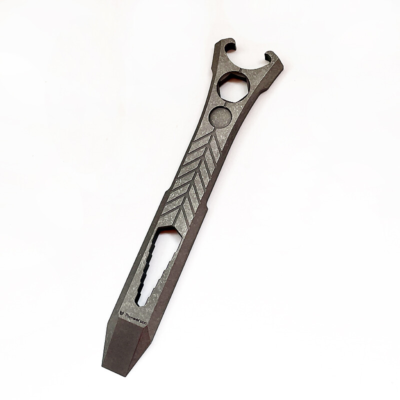 Titanium alloy crowbar multifunctional tool outdo bottle opener hexagonal wrench