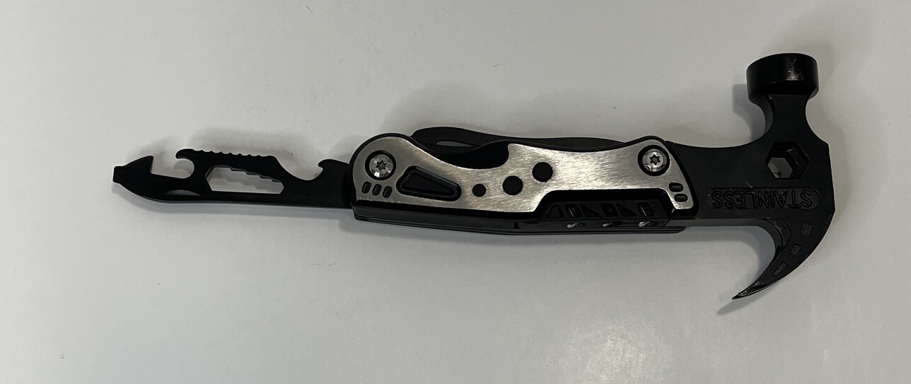 Outdoor Multi-function Tools Portable Folding Multi-function Hammer 11 Functions