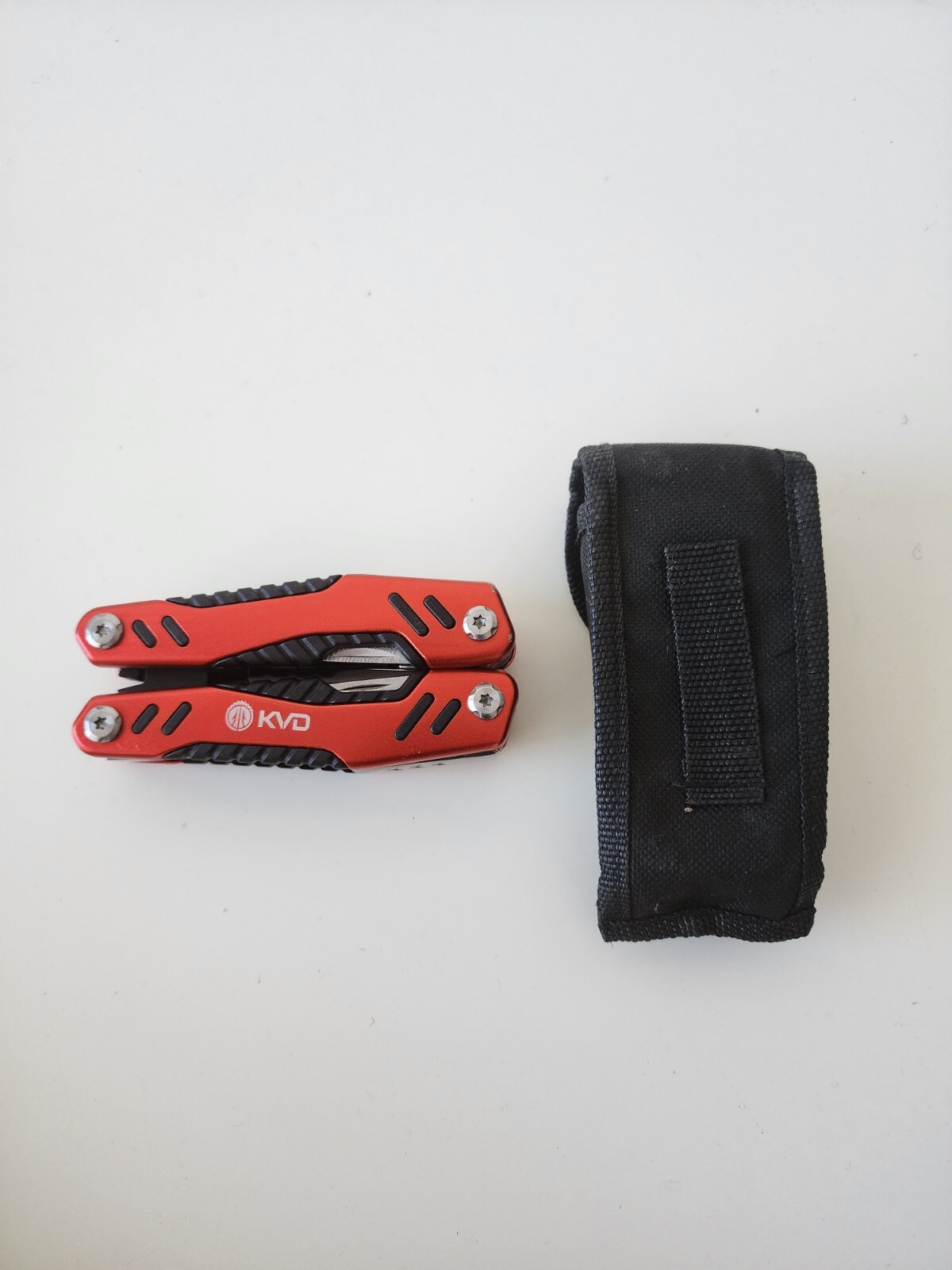 KVD -15 IN 1- multi tools for ( fishing hunting Camping ) RED