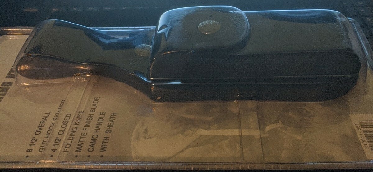 Rite Edge Camo 2 Piece Combo Knife Set New in Package #210811-Set 8-1/2″ 2pc/Lot