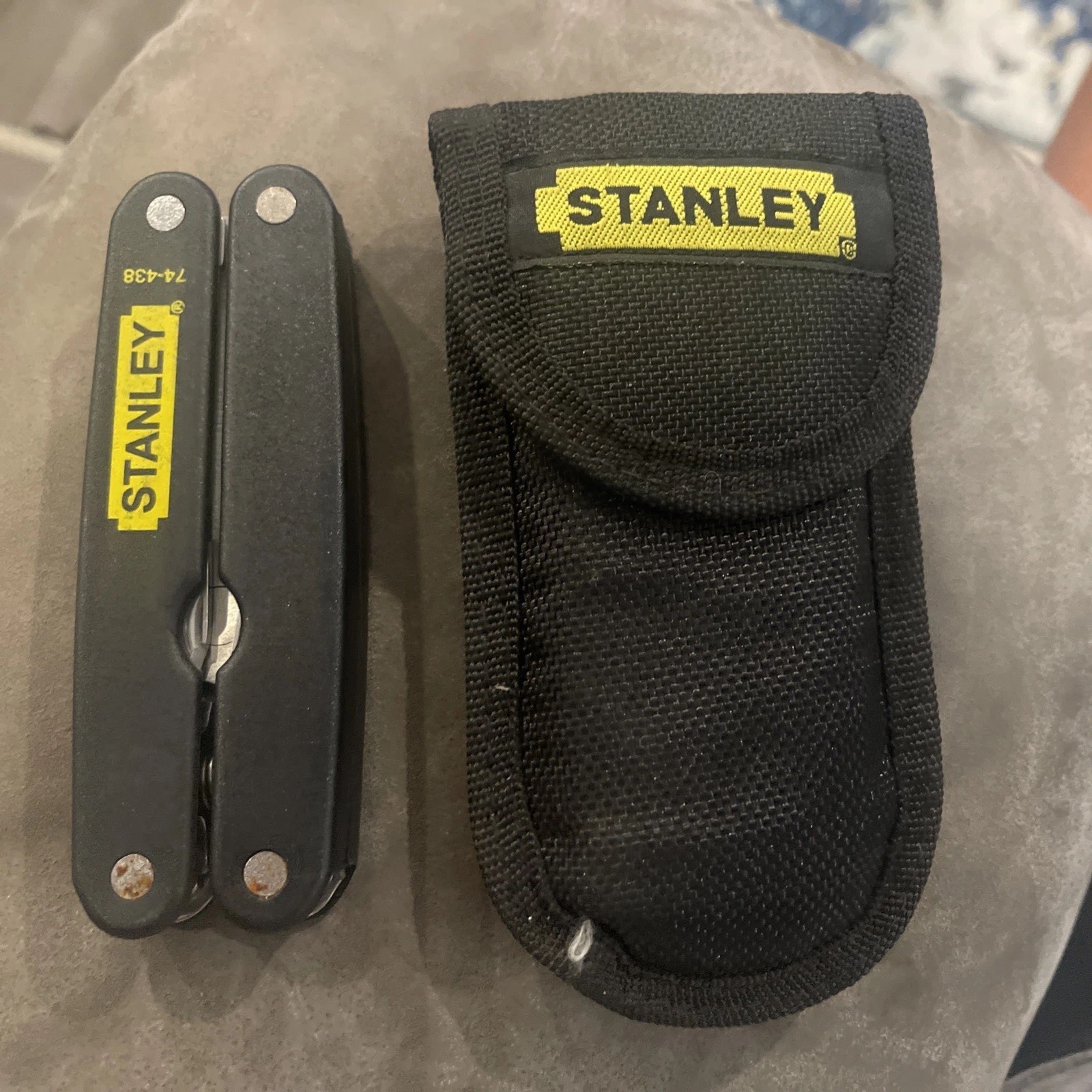 Stanley 74-438 Folding Shears/Multi Tool w/Case Scissors Snips Gardening Utility