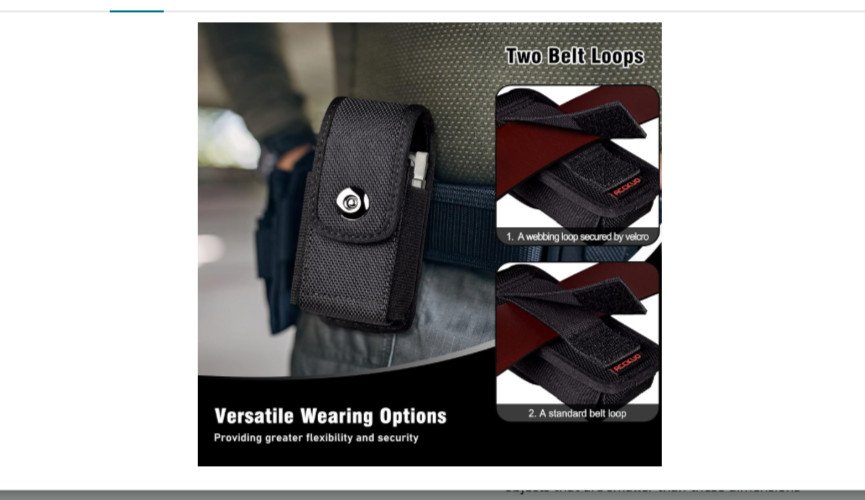 ACCKUO Multitool Sheath Compatible with Leatherman EDC Belt Organizer Tool Holst