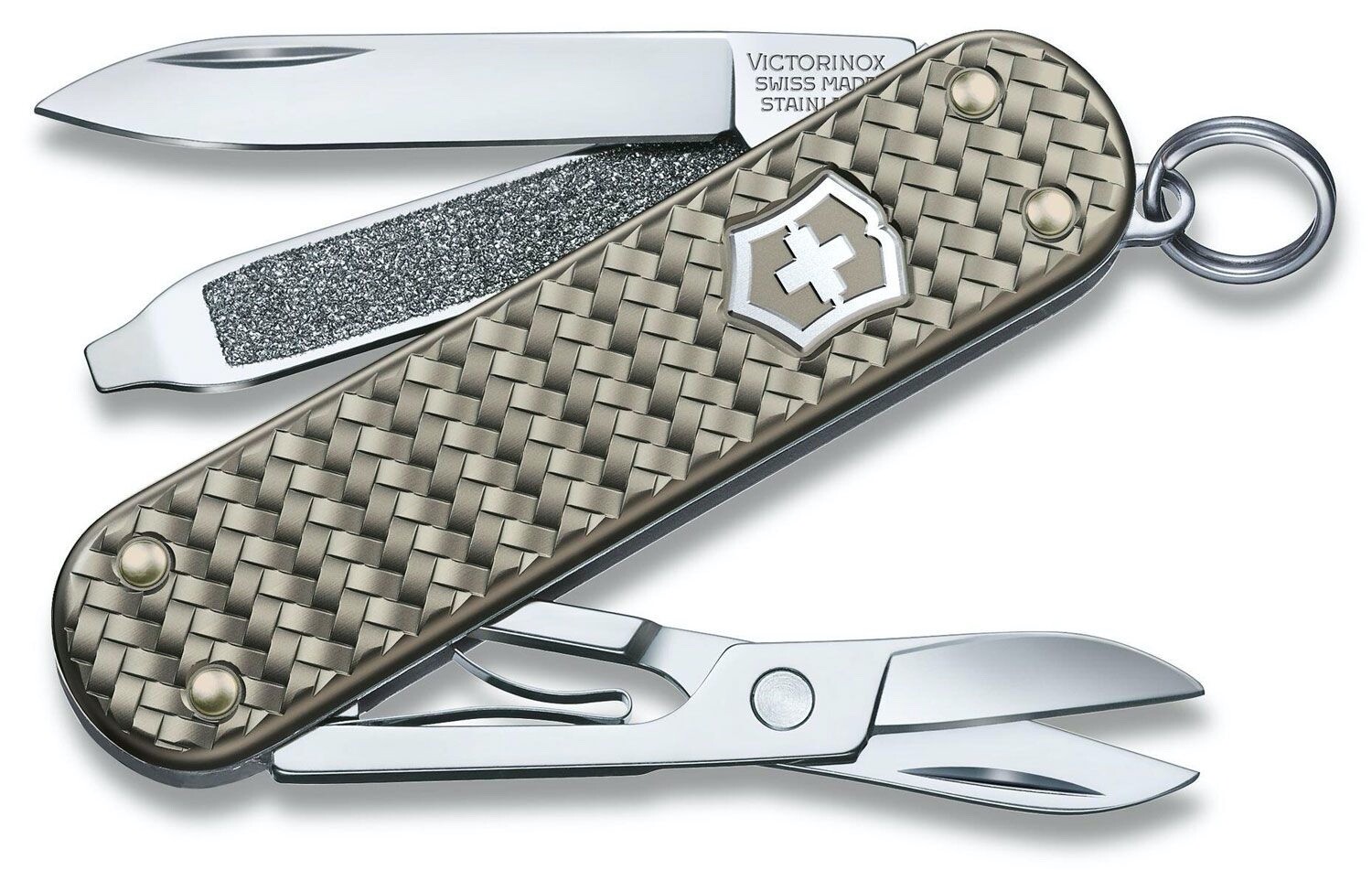 Swiss Army Knife, Classic Infinite Grey Alox, Victorinox 0.6221.4031G, NIB