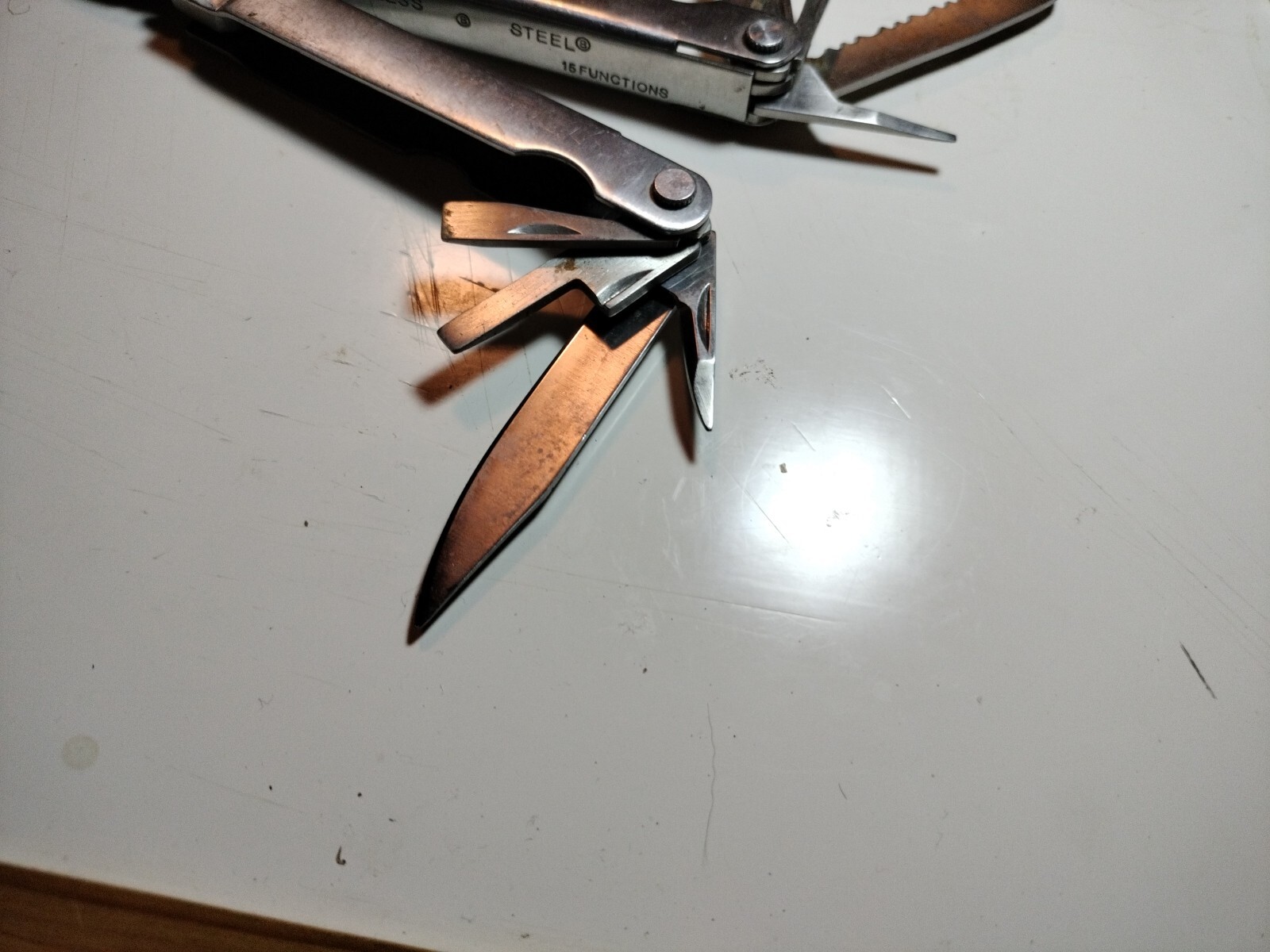 Unbranded 15 Function Stainless Steel Multi-tool With Ruler