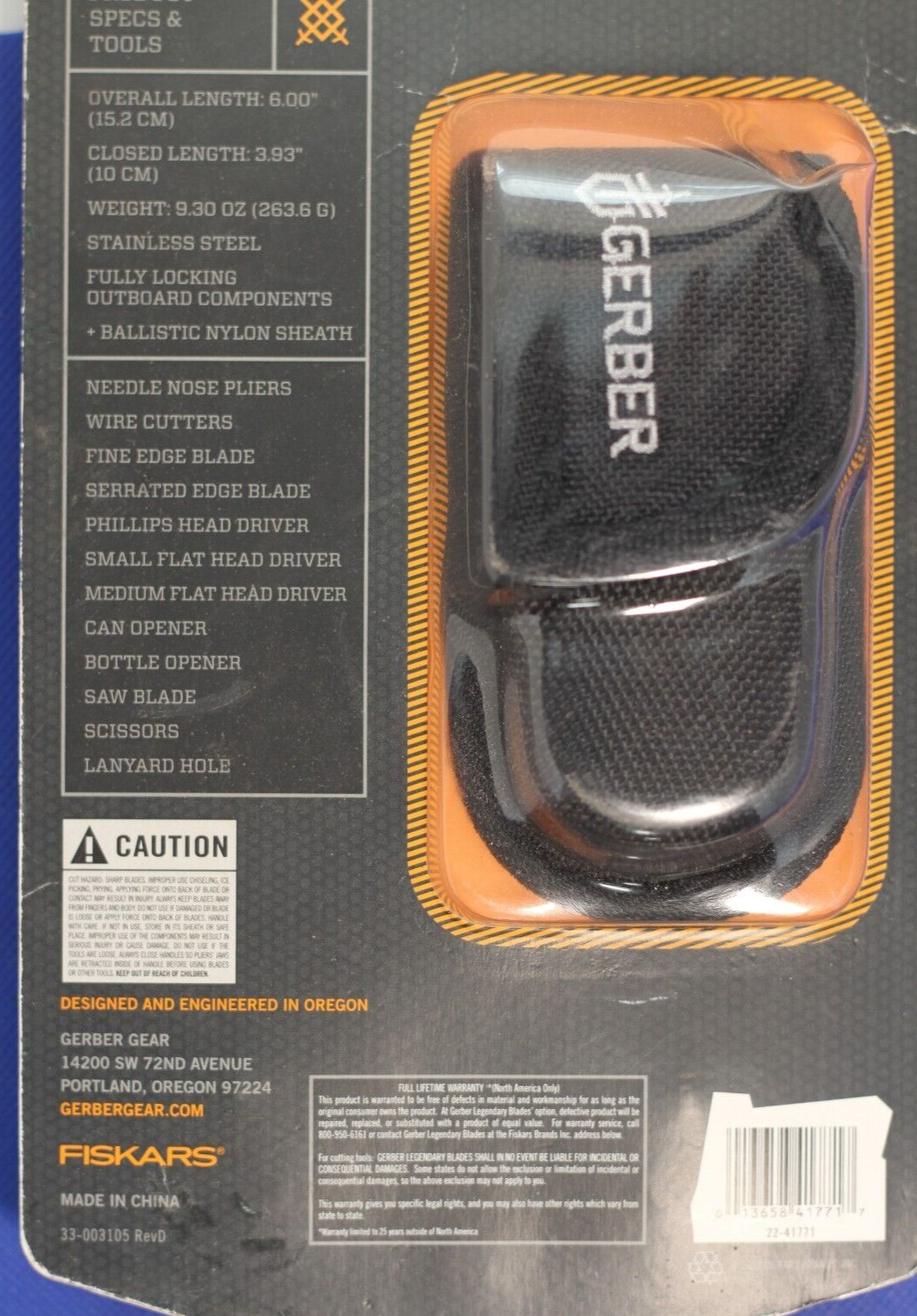 Gerber Essentials Evo Multi-Plier, NOS, NIP