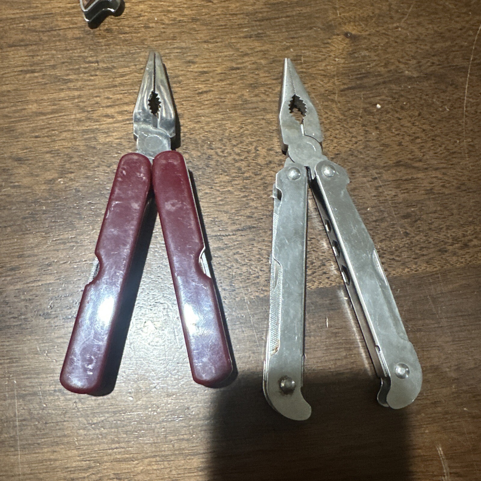 2x Multi-Tool Stainless Steel Handle See photos!