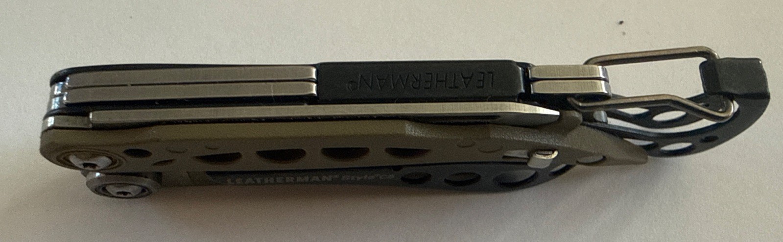 Discont. Leatherman CS Style – Green – Reworked by Leatherman. Many New Tools.