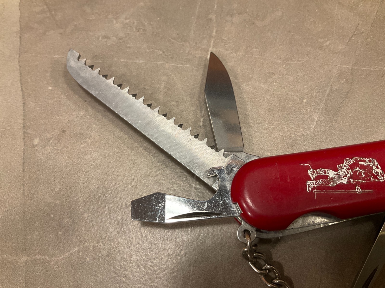 Vintage – Wenger Genuine Swiss Army Knife – Pathfinder – 9 in 1 tool – Rare