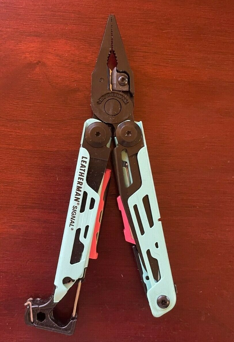 NEW AQUA Leatherman Signal parts: One (1) part for Repairs or Modifications