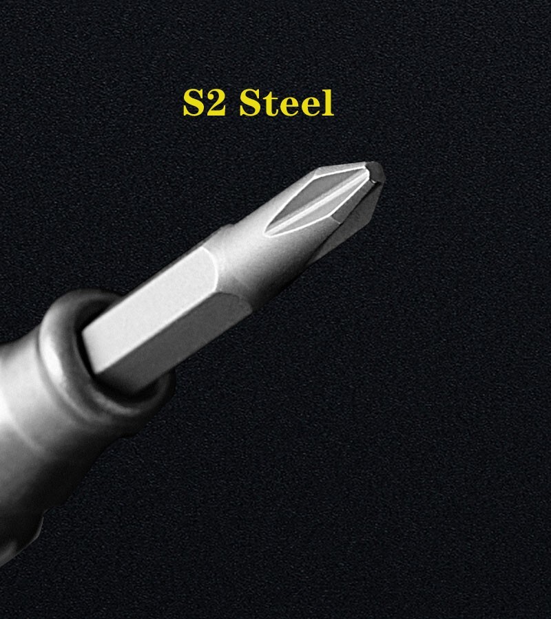 Mini Pocket Titanium S2 steel Screwdriver Portable Outdoor Keychain EDC Gadget