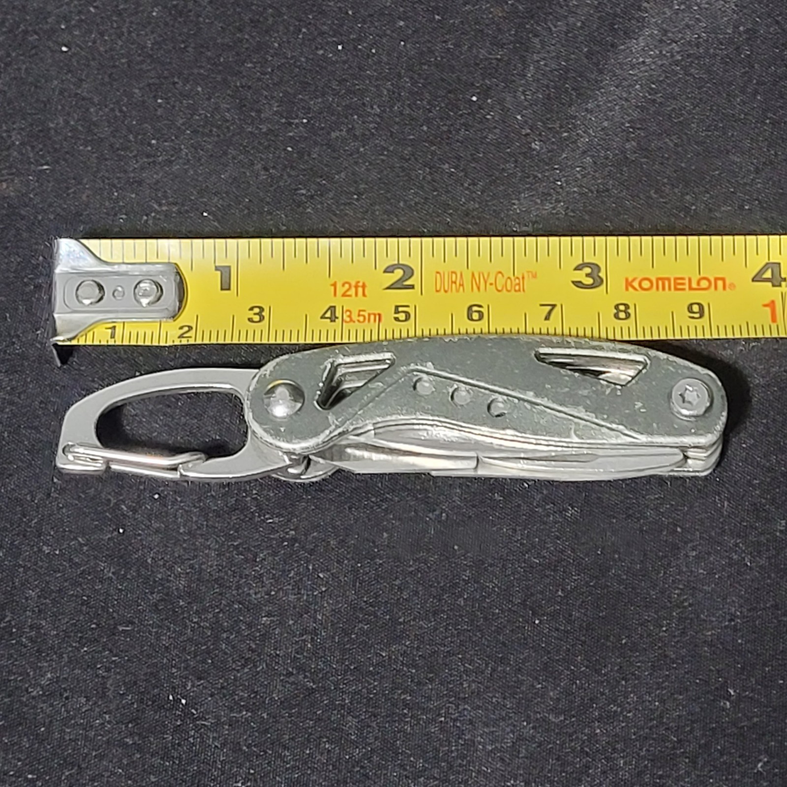 Folding Multi Tool With Carabiner Clip