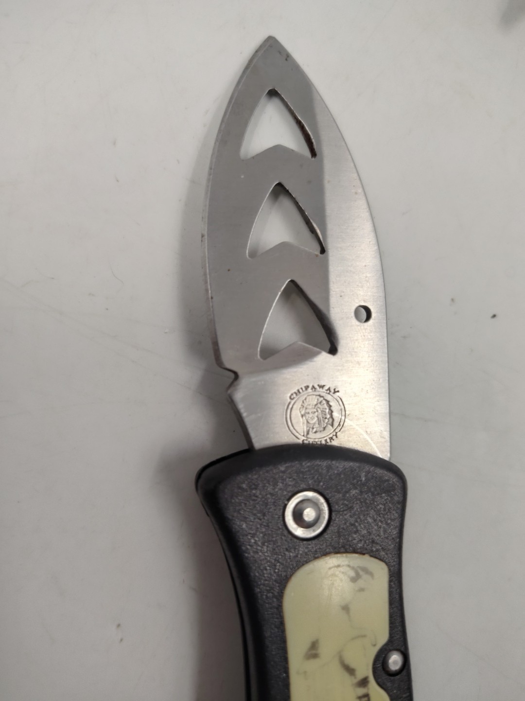 Lot Of 2 Gerber Clutch Multi-Tool Pliers, Knife, File Key Ring & Chipaway Knife